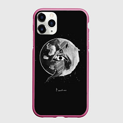 Чехол iPhone 11 Pro матовый Eclipse, цвет: 3D-малиновый