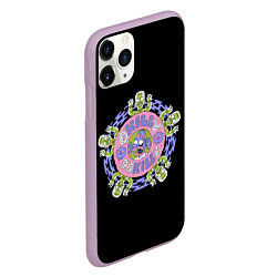 Чехол iPhone 11 Pro матовый Фландерс, цвет: 3D-сиреневый — фото 2