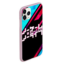 Чехол iPhone 11 Pro матовый NO GAME NO LIFE LOGO, цвет: 3D-розовый — фото 2