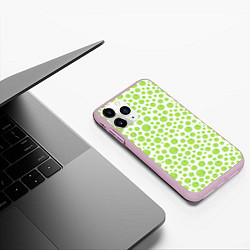 Чехол iPhone 11 Pro матовый Теннис, цвет: 3D-розовый — фото 2