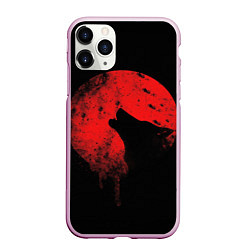 Чехол iPhone 11 Pro матовый Wolf 3D