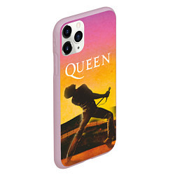 Чехол iPhone 11 Pro матовый Queen Freddie Mercury Z, цвет: 3D-розовый — фото 2