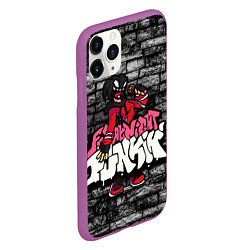 Чехол iPhone 11 Pro матовый Friday Night Funkin A G O T I, цвет: 3D-фиолетовый — фото 2