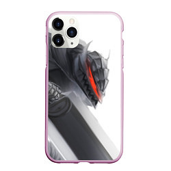 Чехол iPhone 11 Pro матовый Anime Berserk, цвет: 3D-розовый