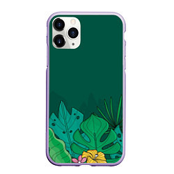 Чехол iPhone 11 Pro матовый Мои джунгли