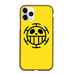 Чехол iPhone 11 Pro матовый Как у Трафальгара Ло One Piece