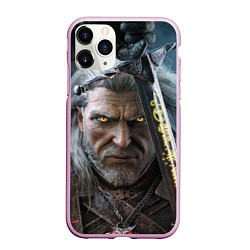 Чехол iPhone 11 Pro матовый THE WITCHER ГЕРАЛЬТ