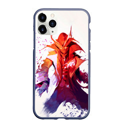 Чехол iPhone 11 Pro матовый Color stranger, цвет: 3D-серый