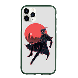 Чехол iPhone 11 Pro матовый Hunter, цвет: 3D-темно-зеленый