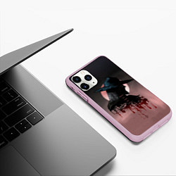 Чехол iPhone 11 Pro матовый Blind Hunter, цвет: 3D-розовый — фото 2