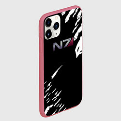 Чехол iPhone 11 Pro матовый MASS EFFECT ПОСЛЕДНИЙ БОЙ, цвет: 3D-малиновый — фото 2