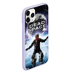 Чехол iPhone 11 Pro матовый Айзек в мертвом космосе, цвет: 3D-светло-сиреневый — фото 2