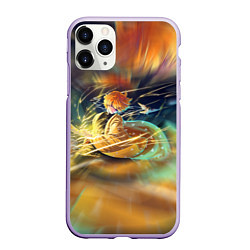 Чехол iPhone 11 Pro матовый ZENITSU ЗЕНИТСУ DEMON SLAYER Z