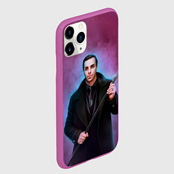 Чехол iPhone 11 Pro матовый Тилль, цвет: 3D-фиолетовый — фото 2