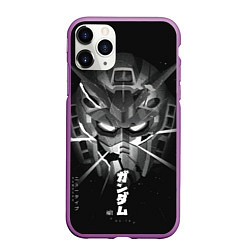 Чехол iPhone 11 Pro матовый GUNDAM