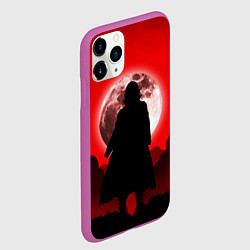 Чехол iPhone 11 Pro матовый МАЙКИ МАНДЗИРО САНО, цвет: 3D-фиолетовый — фото 2