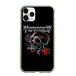 Чехол iPhone 11 Pro матовый Papa Roach Rose