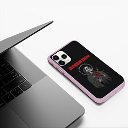 Чехол iPhone 11 Pro матовый GreenDay ГринДей Poster Z, цвет: 3D-розовый — фото 2