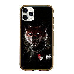 Чехол iPhone 11 Pro матовый Prodigy Fox, цвет: 3D-коричневый