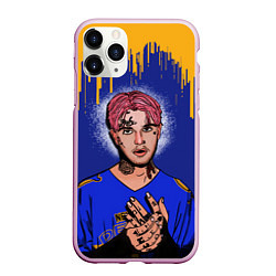 Чехол iPhone 11 Pro матовый LIL PEEP ЛИЛ ПИП Z, цвет: 3D-розовый