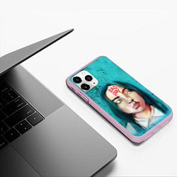 Чехол iPhone 11 Pro матовый BAD GUY BILLIE EILISH Z, цвет: 3D-розовый — фото 2