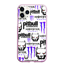 Чехол iPhone 11 Pro матовый PITBULL SYNDICATE X MONSTER