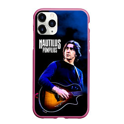 Чехол iPhone 11 Pro матовый Вячеслав Бутусов Nautilus Pompilius