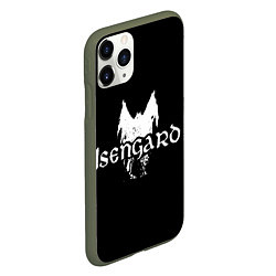 Чехол iPhone 11 Pro матовый Isengard, цвет: 3D-темно-зеленый — фото 2