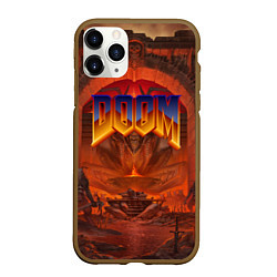 Чехол iPhone 11 Pro матовый DOOM ДУМ Z