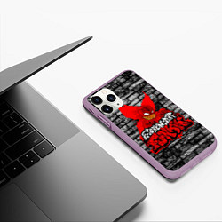 Чехол iPhone 11 Pro матовый Friday Night Funkin TrickyWall, цвет: 3D-сиреневый — фото 2