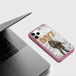 Чехол iPhone 11 Pro матовый DAYZ ДЕЙЗИ Z, цвет: 3D-малиновый — фото 2