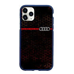 Чехол iPhone 11 Pro матовый Ауди - Pro Racing Полоса