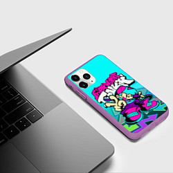 Чехол iPhone 11 Pro матовый FRIDAY NIGHT FUNKIN АКВАНЕОН, цвет: 3D-фиолетовый — фото 2
