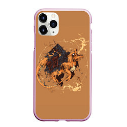 Чехол iPhone 11 Pro матовый Дом Чермандера, цвет: 3D-розовый