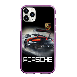 Чехол iPhone 11 Pro матовый PORSHE