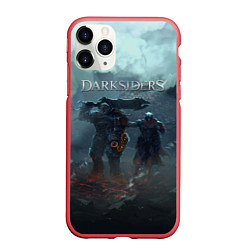 Чехол iPhone 11 Pro матовый Darksiders Гнев Войны Z, цвет: 3D-красный