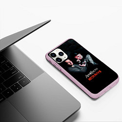 Чехол iPhone 11 Pro матовый Агата Кристи НОСТАЛЬГИЯ, цвет: 3D-розовый — фото 2