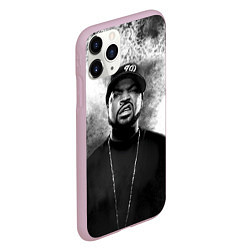Чехол iPhone 11 Pro матовый Ice Cube Айс Куб Z, цвет: 3D-розовый — фото 2