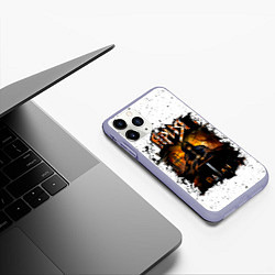 Чехол iPhone 11 Pro матовый Ария ПАЛАЧ, цвет: 3D-светло-сиреневый — фото 2