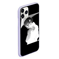 Чехол iPhone 11 Pro матовый Dead Inside TOKYO GHOUL, цвет: 3D-светло-сиреневый — фото 2