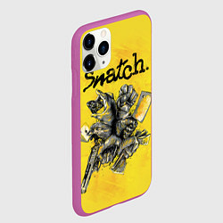 Чехол iPhone 11 Pro матовый Snatch: Art, цвет: 3D-фиолетовый — фото 2
