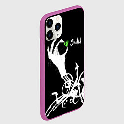 Чехол iPhone 11 Pro матовый Snatch: Emerald, цвет: 3D-фиолетовый — фото 2