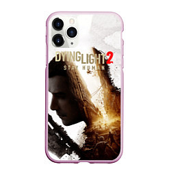 Чехол iPhone 11 Pro матовый Dying Light 2 Original, цвет: 3D-розовый