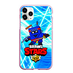 Чехол iPhone 11 Pro матовый Ninja Ash Ниндзя Эш, Brawl Stars, цвет: 3D-розовый