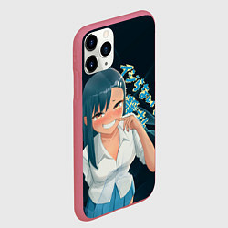 Чехол iPhone 11 Pro матовый Хаясэ Нагаторо, цвет: 3D-малиновый — фото 2