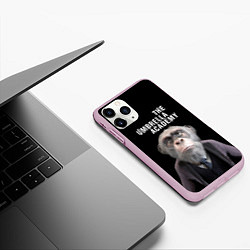 Чехол iPhone 11 Pro матовый Пого Академия Амбрелла Z, цвет: 3D-розовый — фото 2