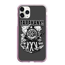 Чехол iPhone 11 Pro матовый TARAKANY! ALIVE & KICKING XXV, цвет: 3D-розовый