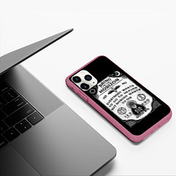 Чехол iPhone 11 Pro матовый Bring Me the Horizon Уиджи, цвет: 3D-малиновый — фото 2