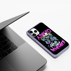 Чехол iPhone 11 Pro матовый A Day to Remember, цвет: 3D-светло-сиреневый — фото 2