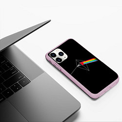 Чехол iPhone 11 Pro матовый No mens sky x Pink Floyd, цвет: 3D-розовый — фото 2